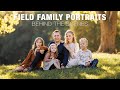 Family pictures at a park  portrait photographer in greenville south carolina
