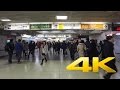 Walking around in Shinjuku Station - Tokyo - 新宿駅 - 4K Ultra HD