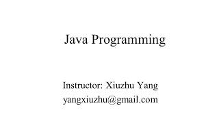 AOE Online Java Basic Class 01