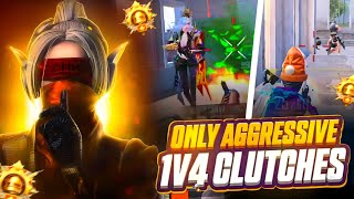 Fight against X -Suit squad 😱 | Only Aggrasive clutches in conqueror lobby | Fastest 1v4 | BGMI  🔥 screenshot 3