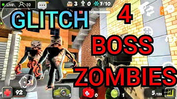 KUBOOM BOSS ZOMBIE GLITCH IN SURVIVAL MODE