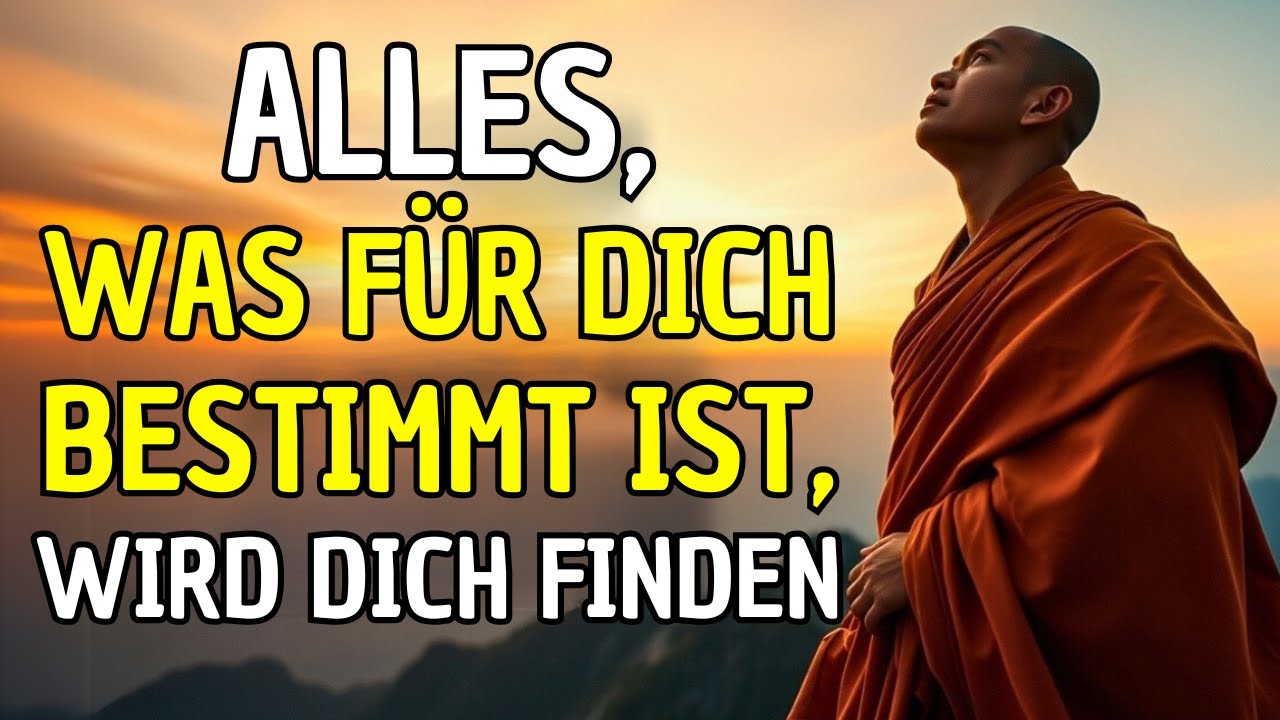 BERUHIGE DICH! ALLES, WAS FÜR DICH BESTIMMT IST, WIRD DICH FINDEN: 10 BUDDHISTISCHE GEHEIMNISSE