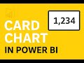 Card Visual in Power BI | Display Key Metrics with Simplicity | The Power BI with Sudhir