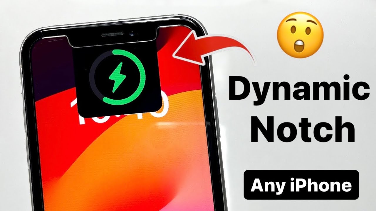 Notch Dynamic Notification How to Enable Dynamic Notch on any iPhone - YouTube