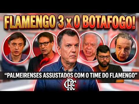 FLAMENGO VENCE BOTAFOGO POR 3X0, MAS QUEDA NO 2º TEMPO LIGA O ALERTA! ENTENDA!