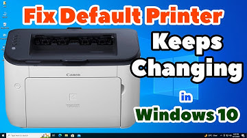 How to Fix Default Printer Keeps Changing in Windows 10 Pc or Laptop - Hindi