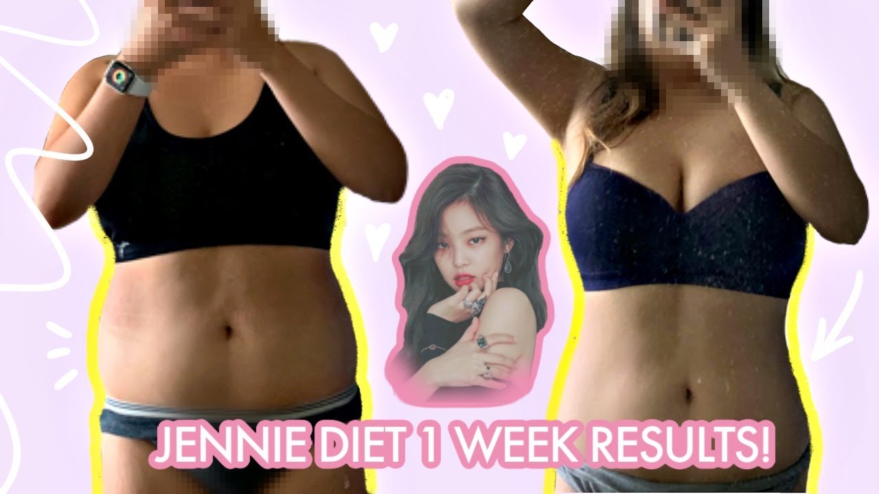 I TRIED JENNIE'S DIET FOR 1 WEEK AND THE RESULTS?! *shocked*