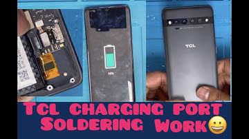 tcl t799b charging port loose connection repair, tcl 10 pro