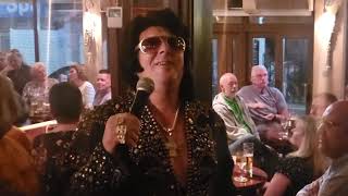 Don't, Elvis tribute Jason P Presley, Blackpool Karaoke on tour - Melodies bar Gouvia Marina