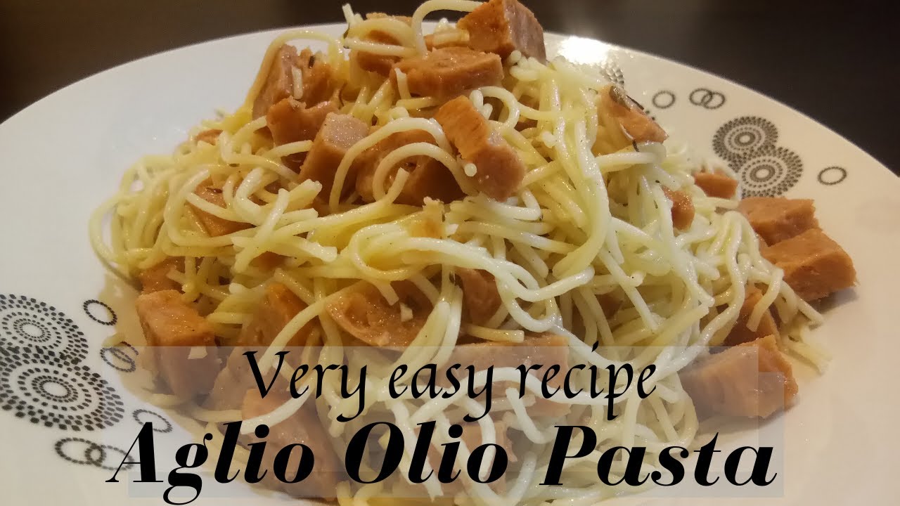 Ham Aglio Olio Pasta RecipeEasy Recipe YouTube