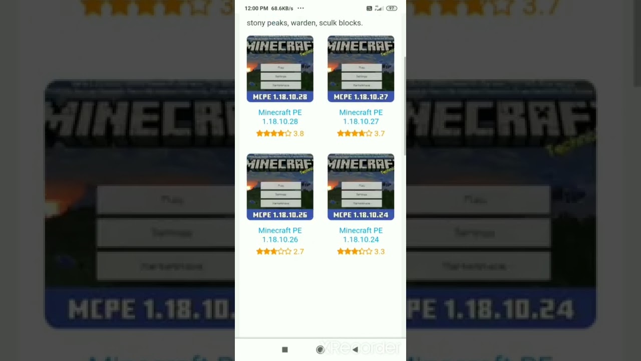 How to download minecraft 1.18.0.20 pocket edition