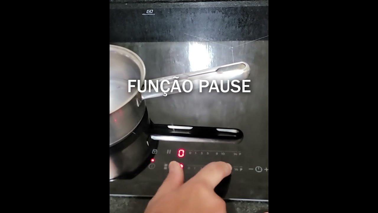 Como usar FOGÃO de INDUÇÃO ELECTROLUX IE80P TRAVA de SEGURANÇA e