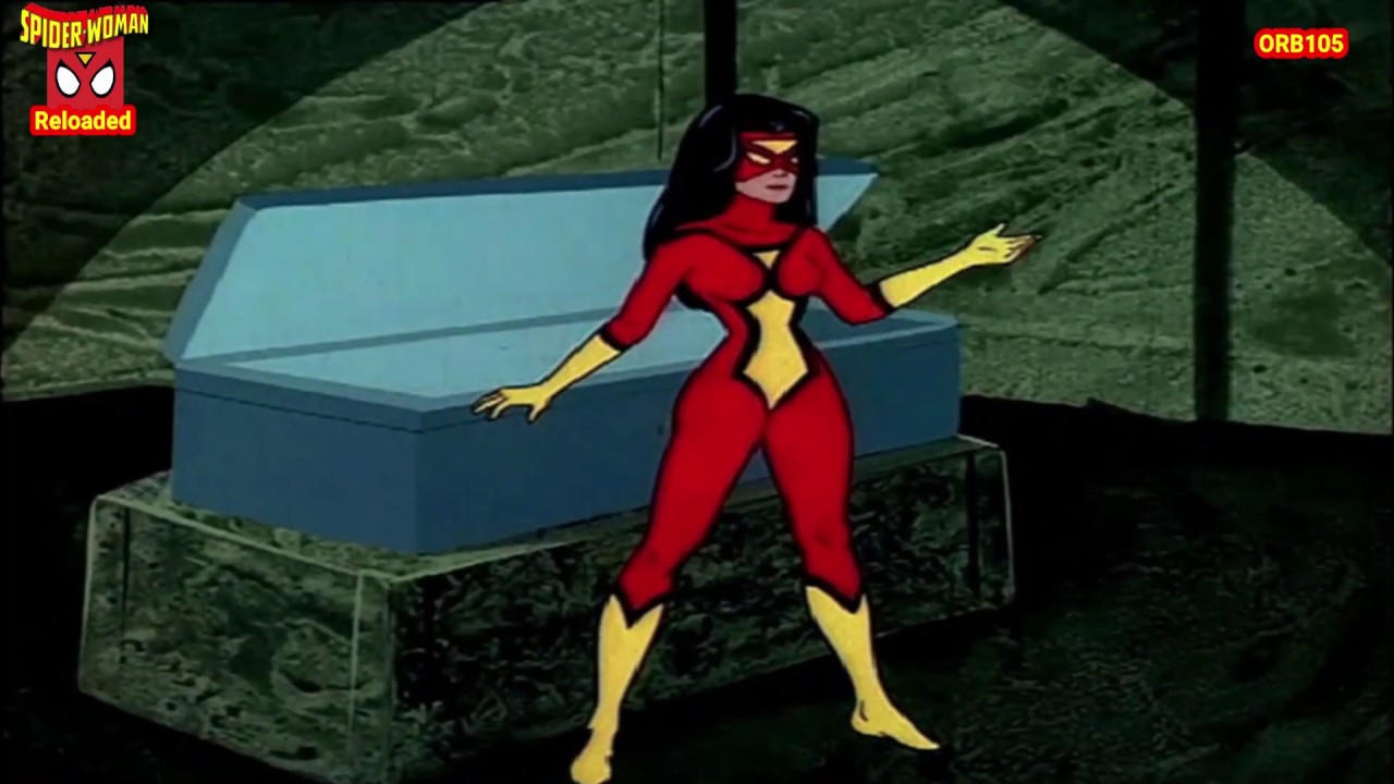 Spider-Woman VS Dracula and loses.......her costume