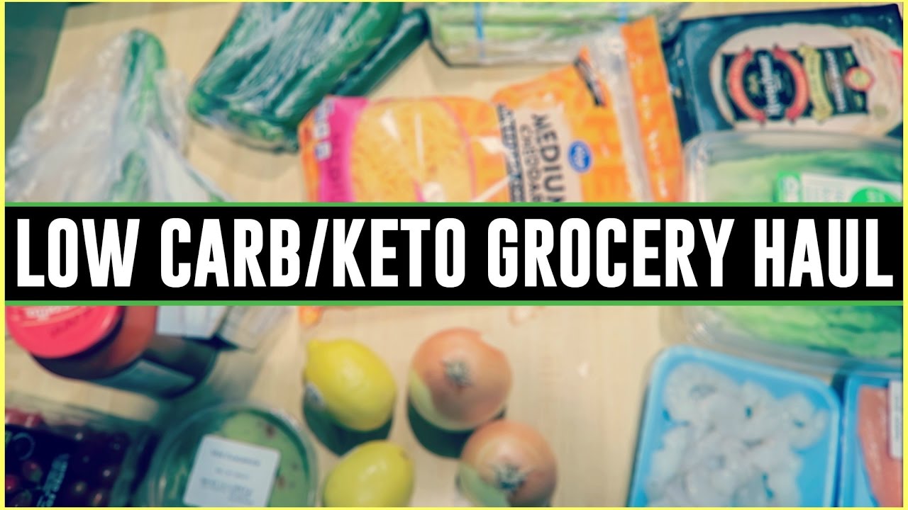 LCHF/Keto Grocery Haul - YouTube