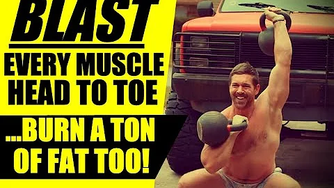 Total Body Kettlebell Cardio [Smoke Your Legs, Delts, & Core] | Chandler Marchman