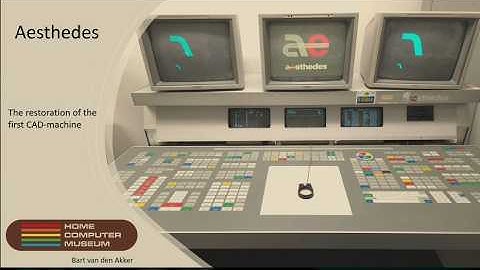 VCF East: Aesthedes: Restoring the unknown CAD-machine and uncovering history