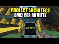 Ep22 EMC Per Minute - Minecraft Project Architect Modpack