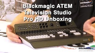 Blackmagic ATEM Television Studio Pro HD Unboxing