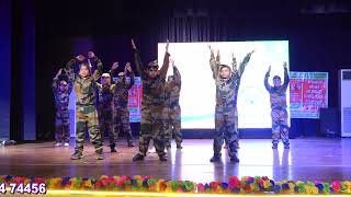 Chak De India ! Jai Ho ! Remix dance performance by Class 4 boys of Tapovanam