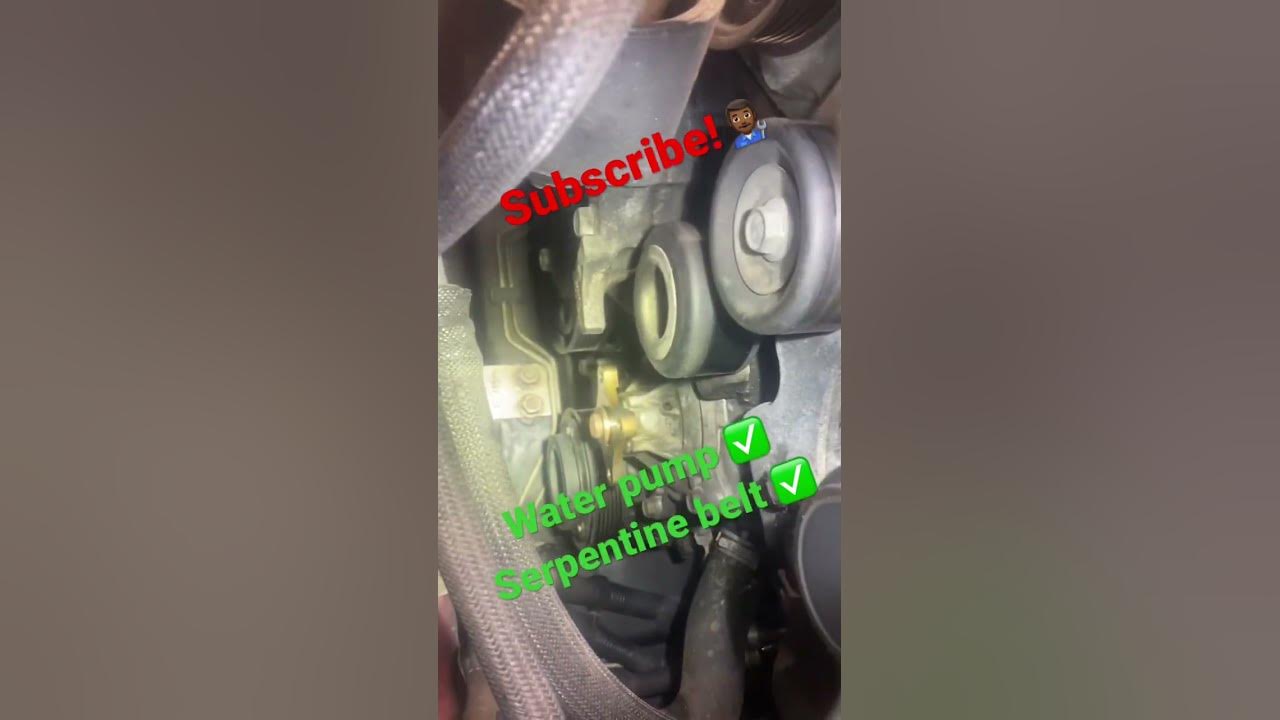 2010 Buick Lucerne water pump replacement - YouTube