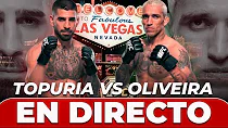 ILIA TOPURIA vs CHARLES OLIVEIRA, en VIVO: NARRACIÓN y REACCIÓN en DIRECTO al UFC 317