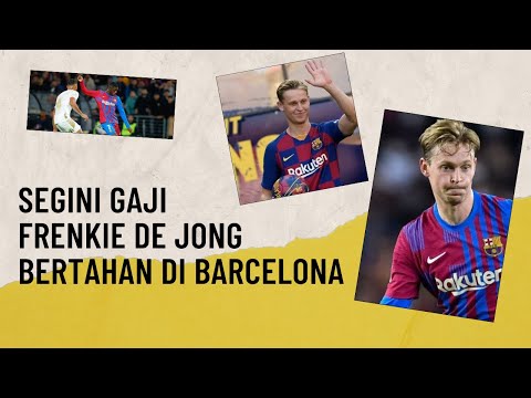 777pg x cr7toto - Ini Besaran Gaji Frenkie de jong Jika tak mau hengkang dari Barcelona