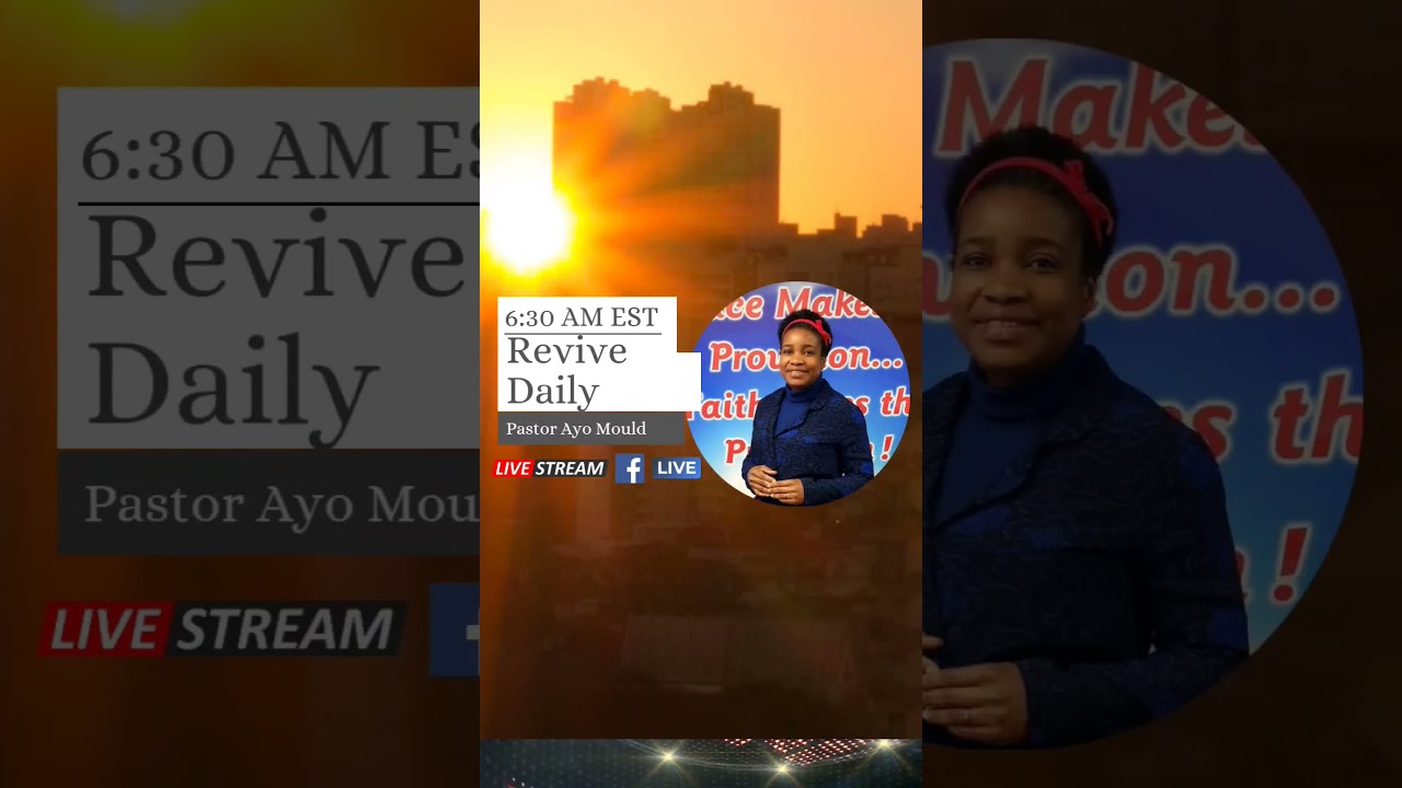 Revive Daily | The Fire Room | 6:30am est #holyspirit