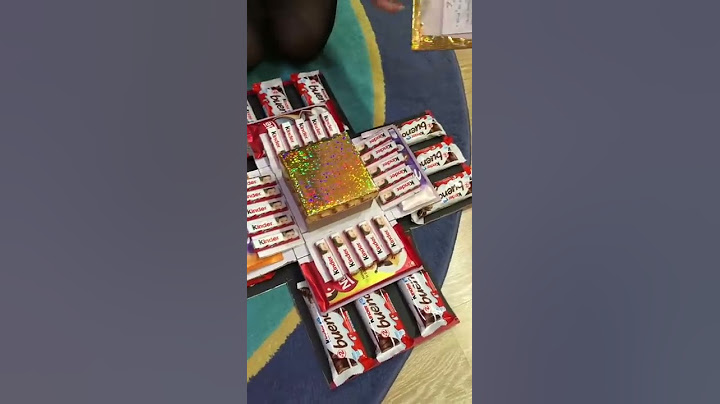 Коробка раскладушка со сладостями 🍫