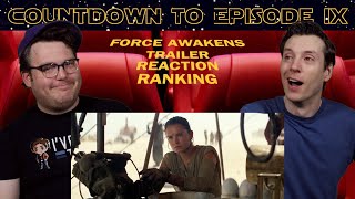 Star Wars Episode VII - The Force Awakens - Trailer Reaction / Ranking