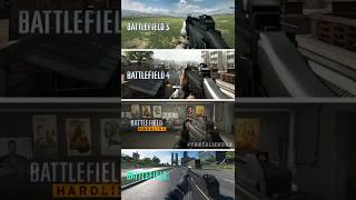 G36C Compared between #battlefield3 #battlefield4 #battlefieldhardline #battlefield2042