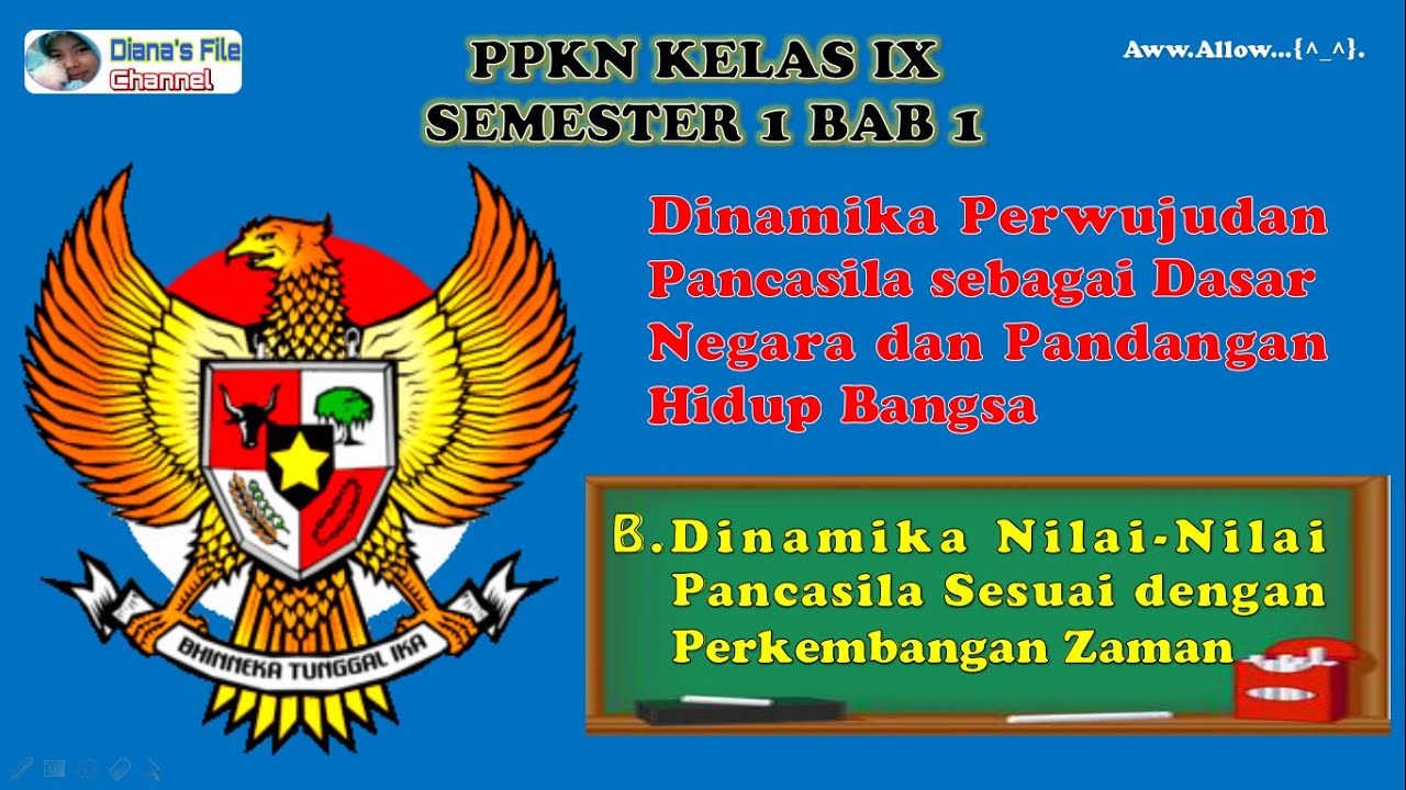 Rangkuman pkn kelas 9 kurikulum 2013 semester 2