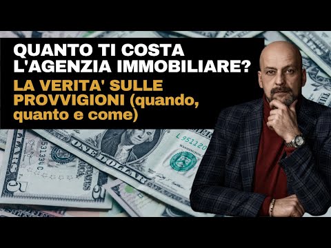 Provvigioni all'agenzia immobiliare: