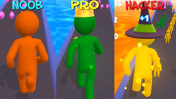 NOOB vs PRO vs HACKER in Giant Rush Gameplay #1