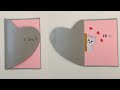 DIY Easy Card For Your Love - Hướng dẫn làm thiệp đơn giản tặng người yêu
