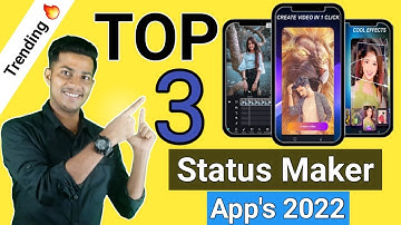Top 3 best status maker apps of 2022 | Trending whatsapp status maker apps