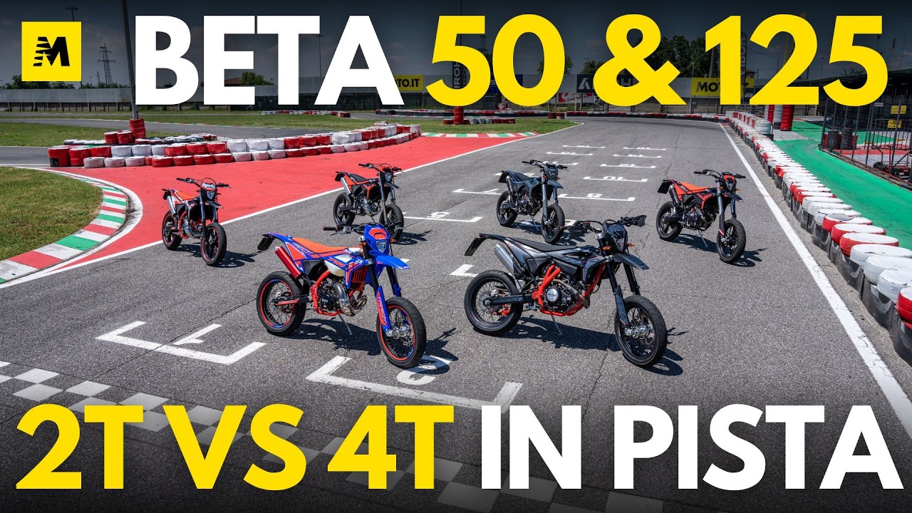 Beta RR 50 e 125 MOTARD | Test PAZZO IN PISTA di tutta la gamma 2025!