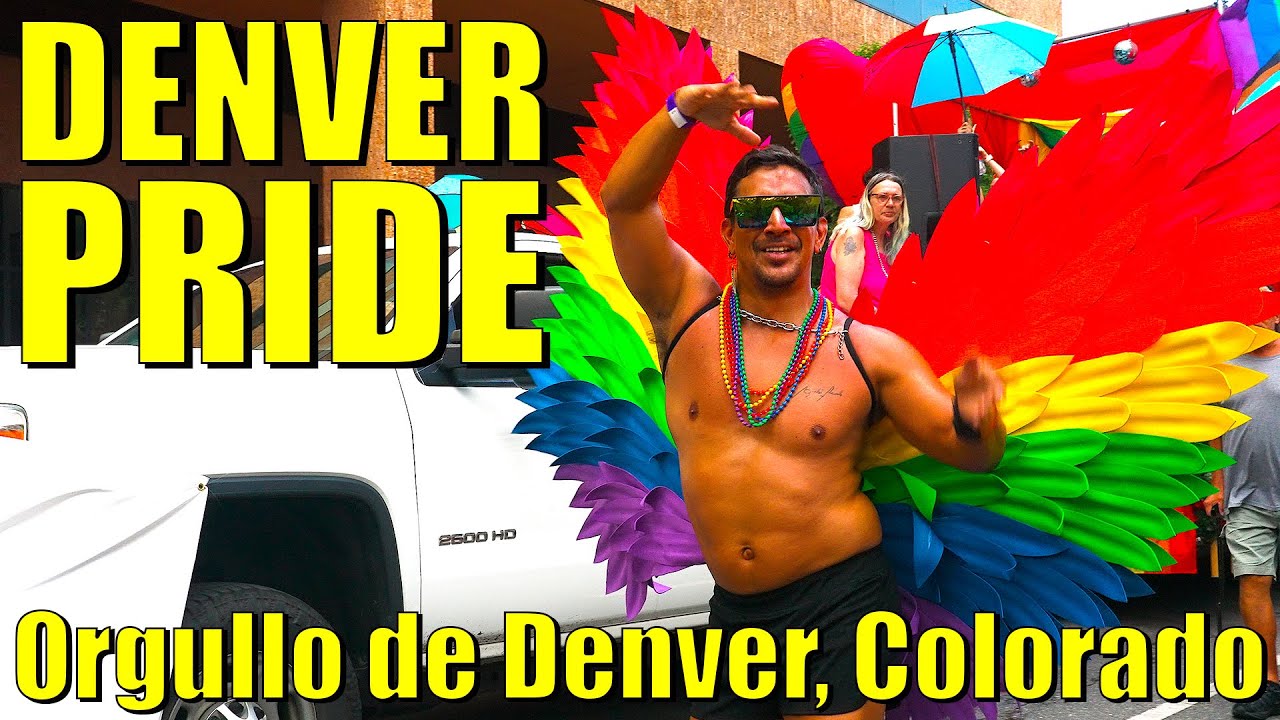 Denver Pride Highlights - Lo más destacado del orgullo de Denver, Colorado - 4K HDR