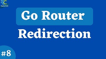 #8 || Go Router Redirect || Flutter Go Router Tutorial