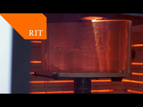 3D Molten Glass Printer at RIT