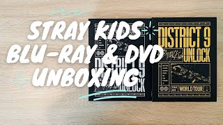 Stray Kids ‘District 9 Unlock Concert’ Blu-Ray & DVD unboxing