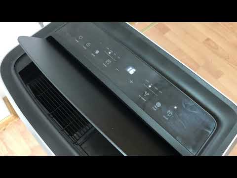 Electrolux mobile air conditioning, how it is mounted, how noisy it is, how you use the remote contr