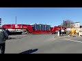 Abnormal load passing through Portslade - first payload