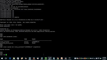 How to login Oracle Enterprise Manager 12-C and Oracle Listener in Linux virtual machine