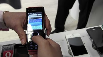 MWC 2012: Opera Mini Next demo