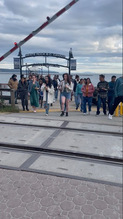 #canada ‘s longest pier #whiterock #shorts 🇨🇦