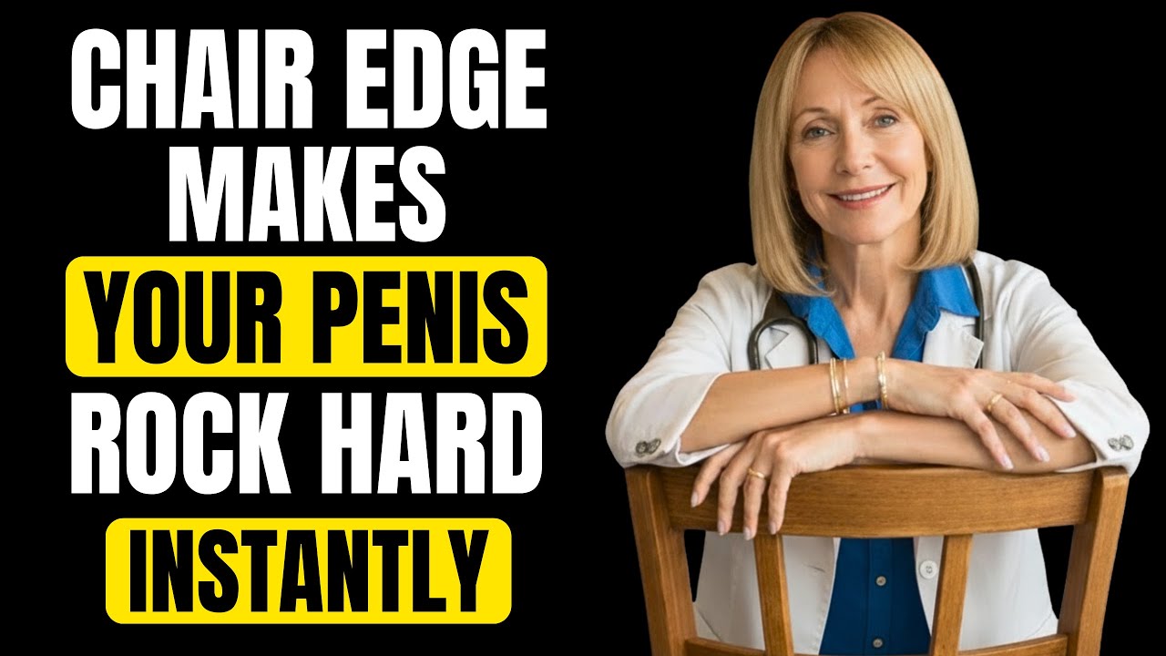 Men Over 60: This Chair Edge Trick Makes Your Penis Rock Hard Instantly