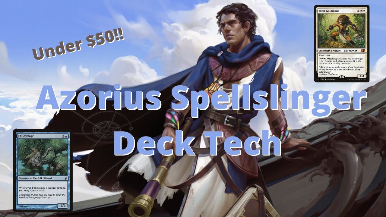 $50 BUDGET DECK TECH || RAFF WEATHERLIGHT STALWART || Azorius Token ...
