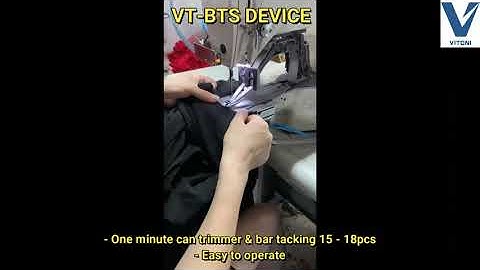 VITONI VT BTS DEVICE Bar Tacking Trimmer and Suction Device For Juki LK-1900 & Brother KE-430