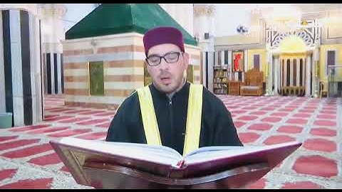 تلاوة لآيات من سورة الأحزاب للقارئ معتز ابو سنينة من رحاب المسجد الإبراهيمي الشريف