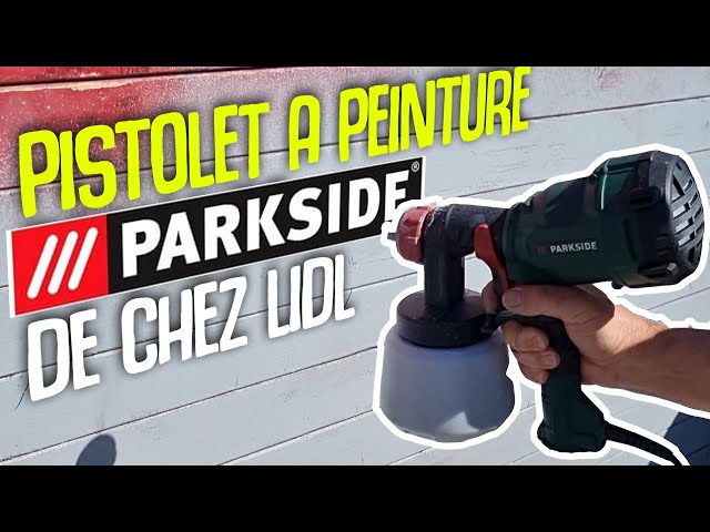 Pistolet à peinture PARKSIDE PFS 400 A1 LIDL - YouTube